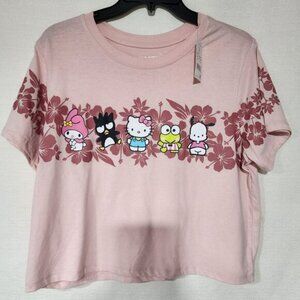 Hello kitty and friends shirt women XL crop top